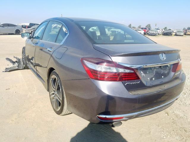 1HGCR2F52GA188754 - 2016 HONDA ACCORD SPORT  photo 3