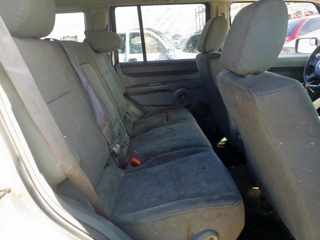 1J8HG48K37C661910 - 2007 JEEP COMMANDER  ფოტო 6