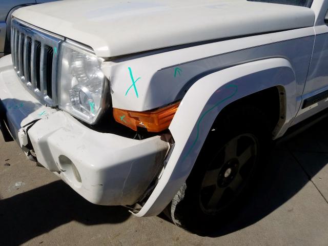 1J8HG48K37C661910 - 2007 JEEP COMMANDER  ფოტო 9