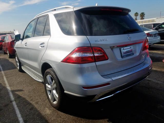 4JGDA5HB1FA530509 - 2015 MERCEDES-BENZ ML 350 4MATIC  photo 3