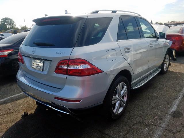 4JGDA5HB1FA530509 - 2015 MERCEDES-BENZ ML 350 4MATIC  photo 4