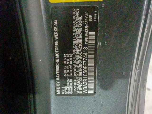 WBA3R1C50EF774413 - 2014 BMW 435 I  photo 10