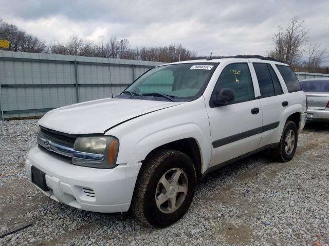 1GNDS13S652135162 - 2005 CHEVROLET TRAILBLAZER LS  photo 2