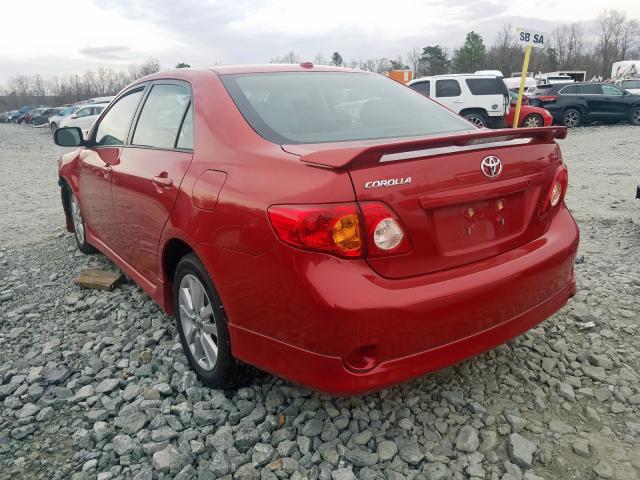 2T1BU4EE7AC503041 - 2010 TOYOTA COROLLA BASE  foto 3