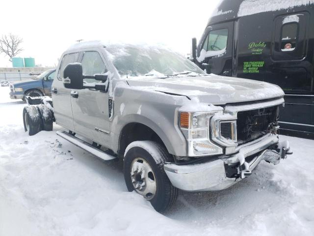 1FT8W3DT4LEE25297 - 2020 FORD F350 SUPER DUTY SILVER photo 1