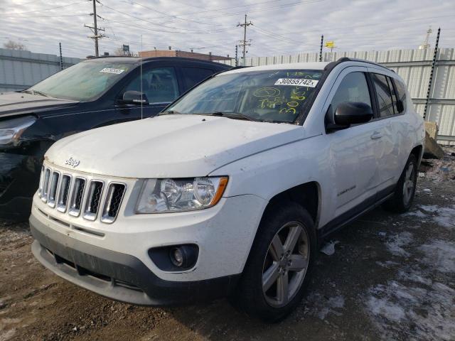 1C4NJDCB1DD231849 - 2013 JEEP COMPASS LIMITED WHITE photo 2