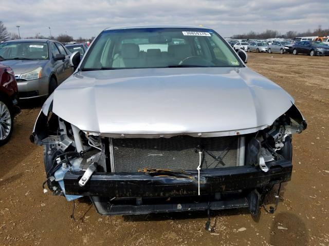 4T1BK3DB8BU375058 - 2011 TOYOTA AVALON BASE SILVER photo 9