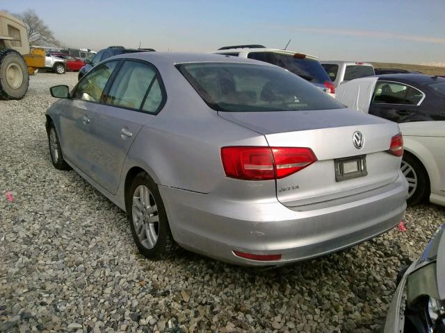 3VW2K7AJ4FM215645 - 2015 VOLKSWAGEN JETTA BASE  photo 3