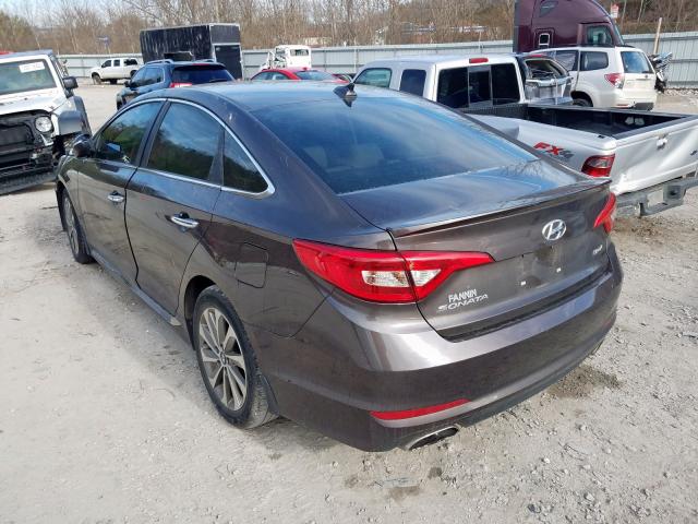 5NPE34AF0FH235968 - 2015 HYUNDAI SONATA SPORT  photo 3