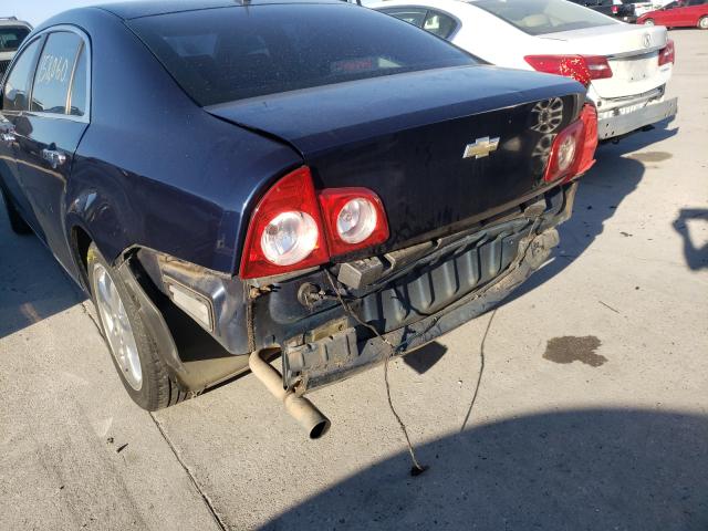 1G1ZK57B58F295541 - 2008 CHEVROLET MALIBU LTZ Bleu photo 9