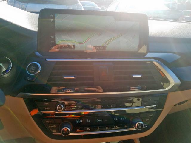 5UXTR9C52JLD89806 - 2018 BMW X3 XDRIVE30I  фото 9