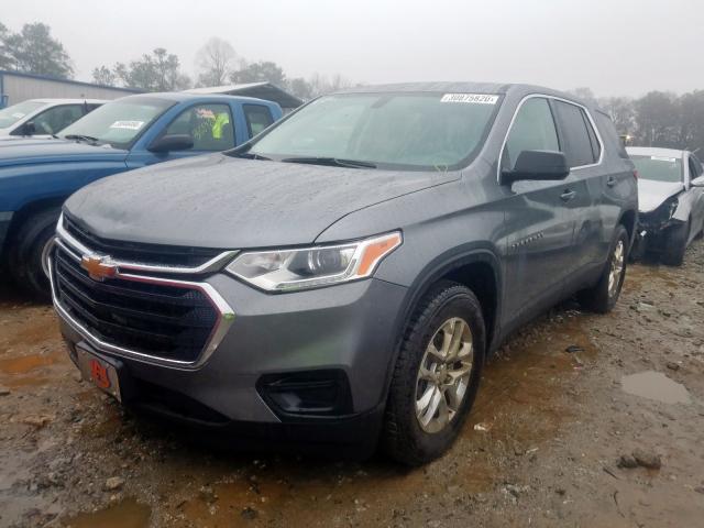 1GNERFKW0KJ198082 - 2019 CHEVROLET TRAVERSE LS  photo 2