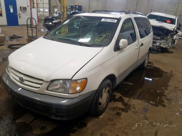 4T3ZF13C61U407982 - 2001 TOYOTA SIENNA LE  photo 2