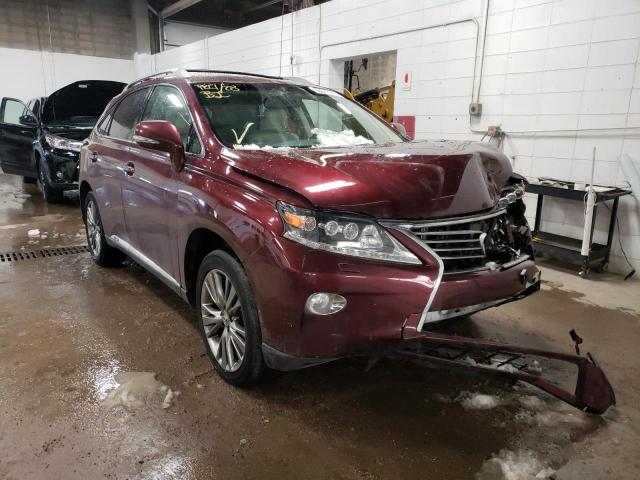 JTJBC1BA7E2069059 - 2014 LEXUS RX 450 MAROON photo 1