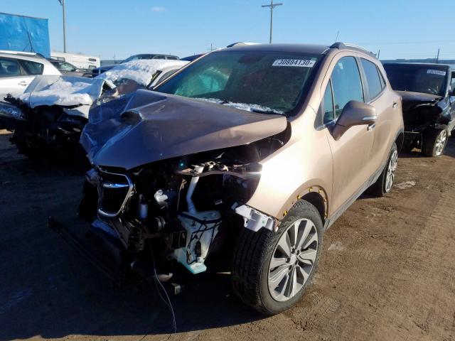 KL4CJASB6KB733136 - 2019 BUICK ENCORE PREFERRED  photo 2