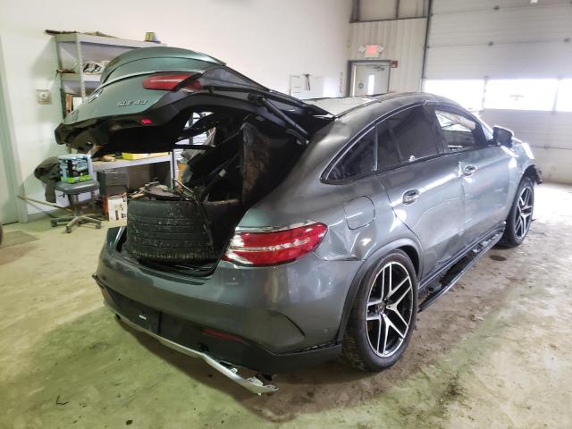 4JGED6EBXKA137074 - 2019 MERCEDES-BENZ GLE COUPE 43 AMG GRAY photo 4