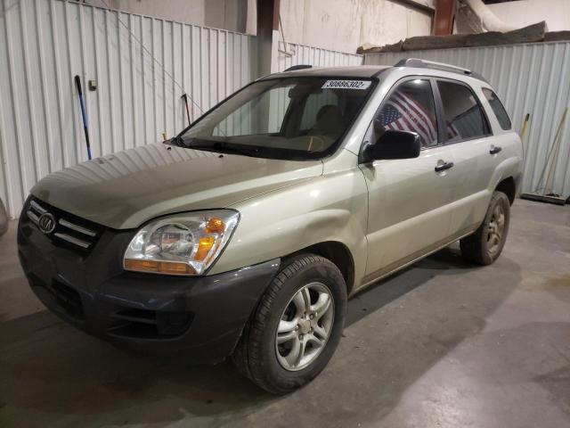 KNDJE723887510914 - 2008 KIA SPORTAGE EX TAN photo 2