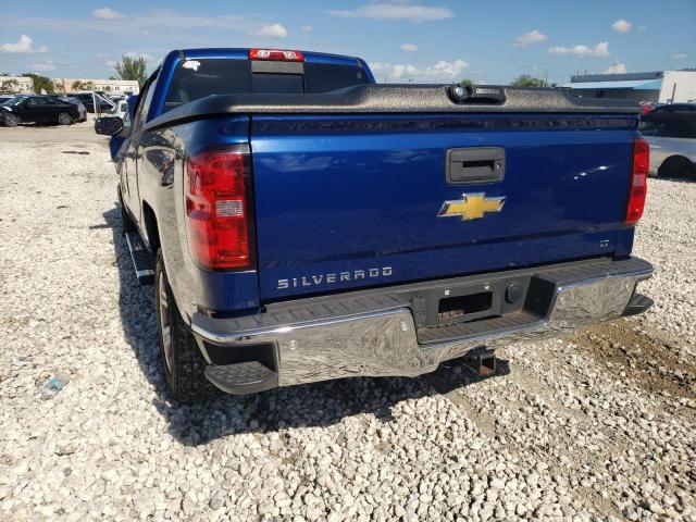 3GCPCRECXEG245341 - 2014 CHEVROLET SILVERADO C1500 LT BLUE photo 3