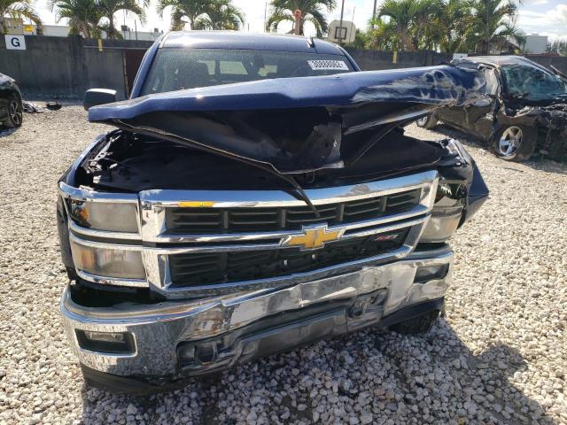 3GCPCRECXEG245341 - 2014 CHEVROLET SILVERADO C1500 LT BLUE photo 9