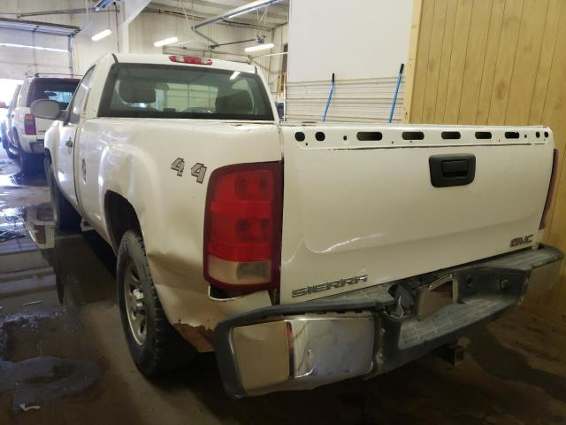 1GCPKPEXXAZ192659 - 2010 CHEVROLET SILVERADO K1500 WHITE photo 3