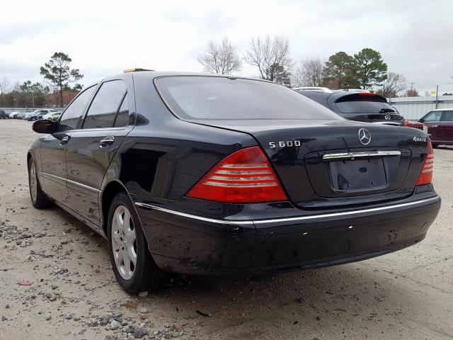 WDBNG83J54A405936 - 2004 MERCEDES-BENZ S 430 4MATIC  photo 3