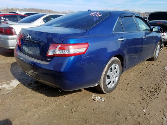 4T1BF3EK6BU604338 - 2011 TOYOTA CAMRY BASE  photo 4