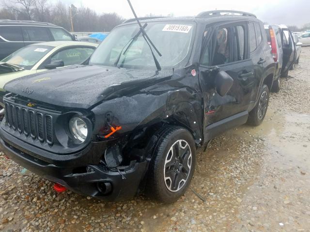 ZACCJBCT1GPD79767 - 2016 JEEP RENEGADE TRAILHAWK  photo 2