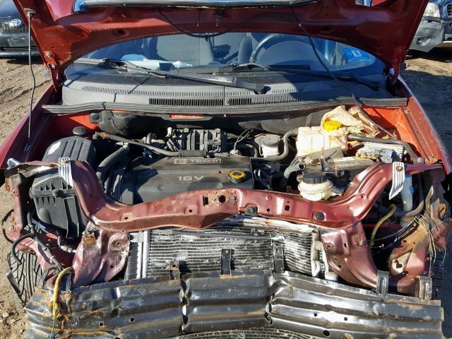 KL1TD56617B188284 - 2007 CHEVROLET AVEO BASE  фото 7