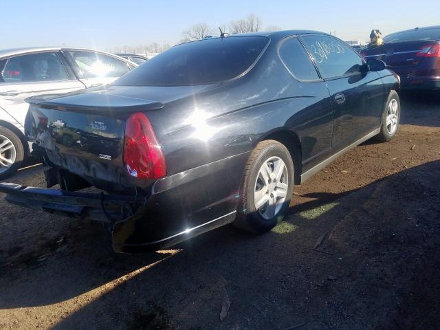 2G1WJ15K479365281 - 2007 CHEVROLET MONTE CARLO LS  photo 4
