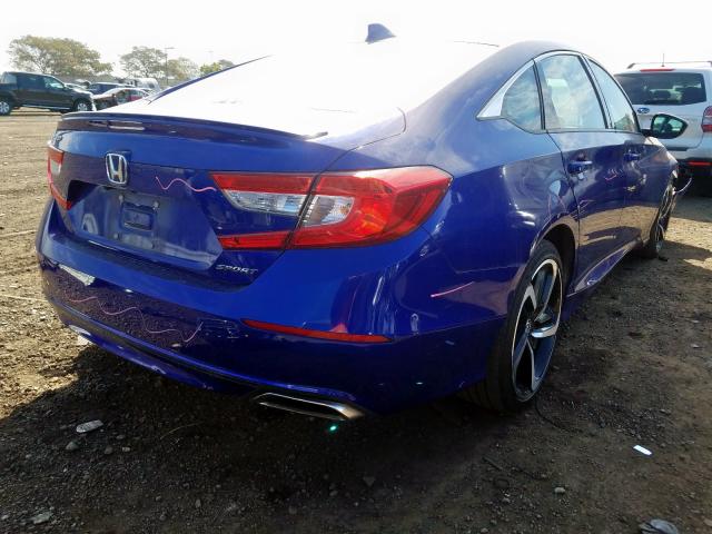 1HGCV1F3XJA139720 - 2018 HONDA ACCORD SPORT  photo 4