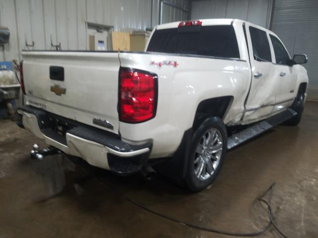 3GCUKTEC8FG381889 - 2015 CHEVROLET SILVERADO K1500 HIGH COUNTRY WHITE photo 4