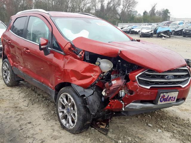 MAJ3P1VE5JC172405 - 2018 FORD ECOSPORT TITANIUM  photo 9