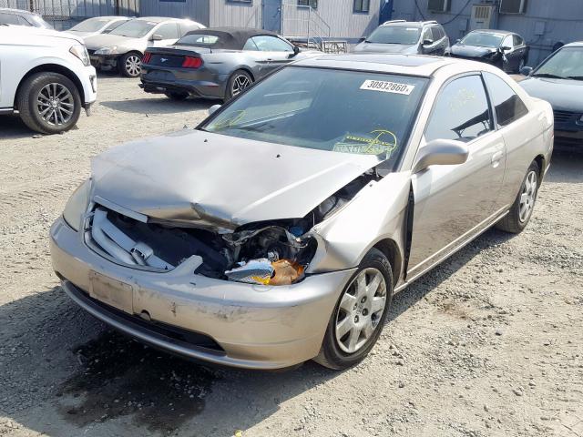 1HGEM21932L068556 - 2002 HONDA CIVIC EX  photo 2