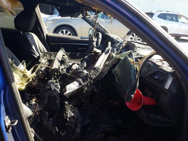 WBA8B3C56JK777730 - 2018 BMW 340 I Синий фото 5