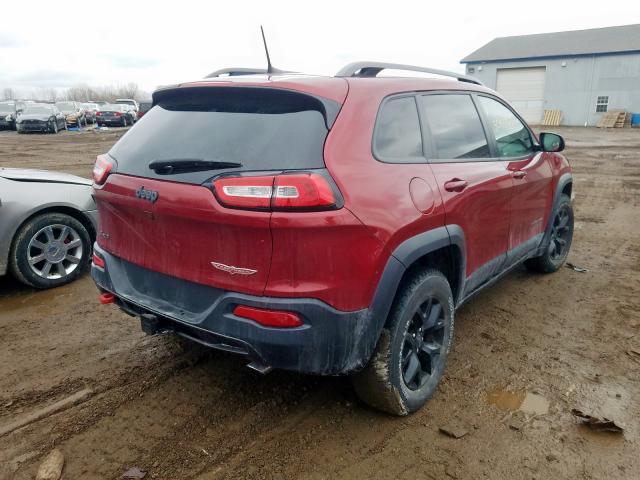 1C4PJMBS9GW298136 - 2016 JEEP CHEROKEE TRAILHAWK  photo 4