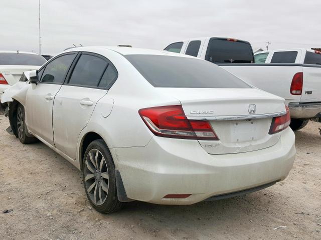 19XFB2F9XFE077299 - 2015 HONDA CIVIC EXL  照片 3