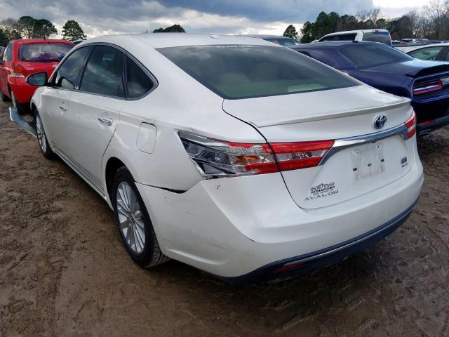 4T1BD1EB2EU033591 - 2014 TOYOTA AVALON HYBRID  photo 3