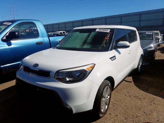 KNDJN2A22F7194211 - 2015 KIA SOUL  photo 2