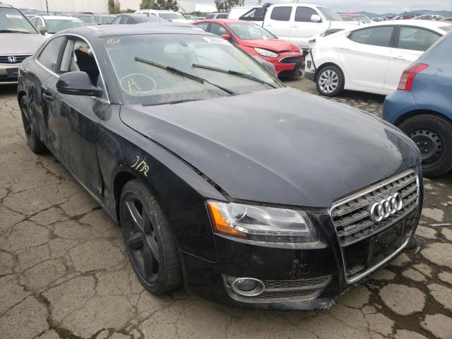 WAUDK78T29A025554 - 2009 AUDI A5 QUATTRO BLACK photo 1