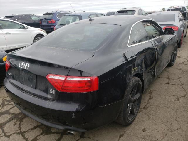 WAUDK78T29A025554 - 2009 AUDI A5 QUATTRO BLACK photo 4