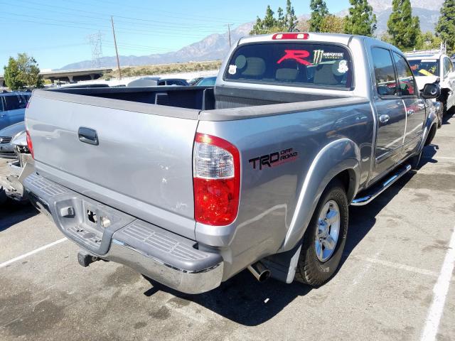 5TBET341X6S555554 - 2006 TOYOTA TUNDRA DOUBLE CAB SR5  photo 4