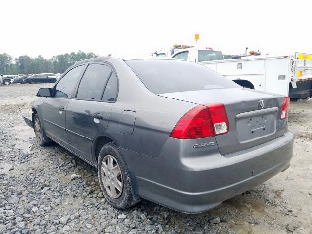 1HGES16325L001679 - 2005 HONDA CIVIC DX VP  photo 3