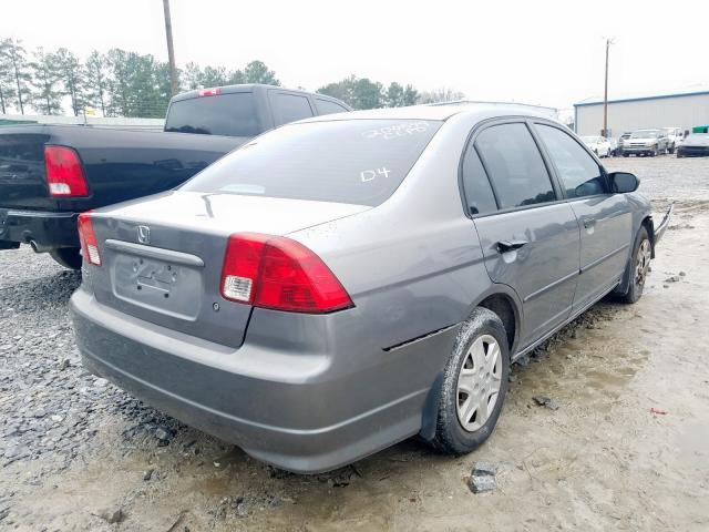 1HGES16325L001679 - 2005 HONDA CIVIC DX VP  photo 4