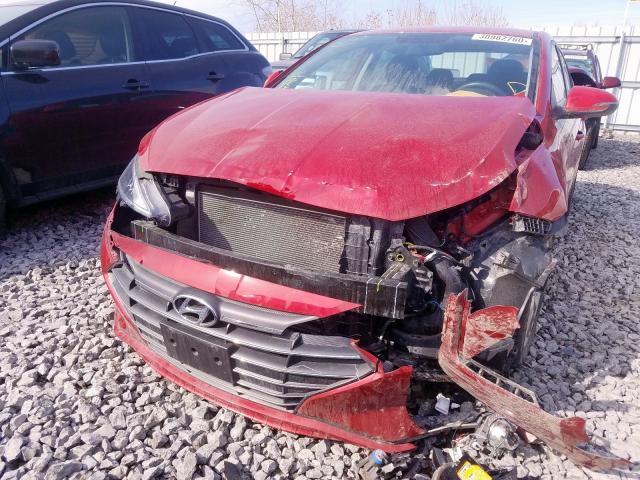 KMHD84LFXKU870881 - 2019 HYUNDAI ELANTRA SEL  photo 9