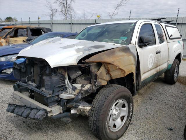 5TFRX5GN6HX076195 - 2017 TOYOTA TACOMA ACCESS CAB WHITE photo 2