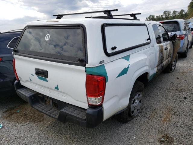 5TFRX5GN6HX076195 - 2017 TOYOTA TACOMA ACCESS CAB WHITE photo 4