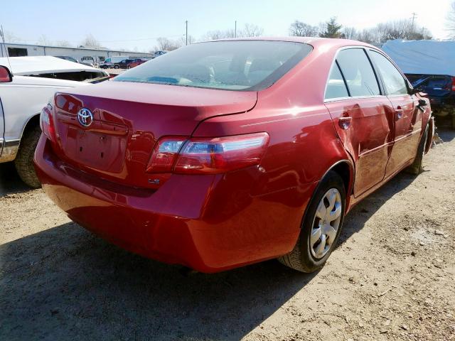 4T4BE46K99R105198 - 2009 TOYOTA CAMRY BASE  photo 4