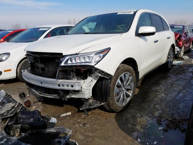5FRYD4H43GB509127 - 2016 ACURA MDX TECHNOLOGY  photo 2