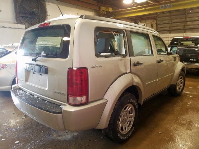 1D8GU28K89W530278 - 2009 DODGE NITRO SE  photo 4