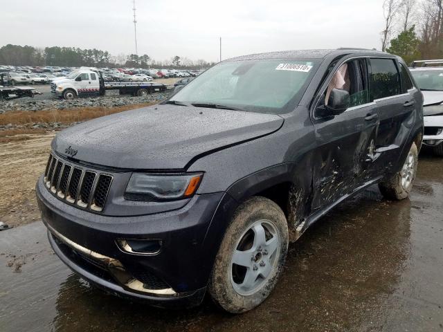 1C4RJFCG3FC157416 - 2015 JEEP GRAND CHEROKEE OVERLAND  photo 2